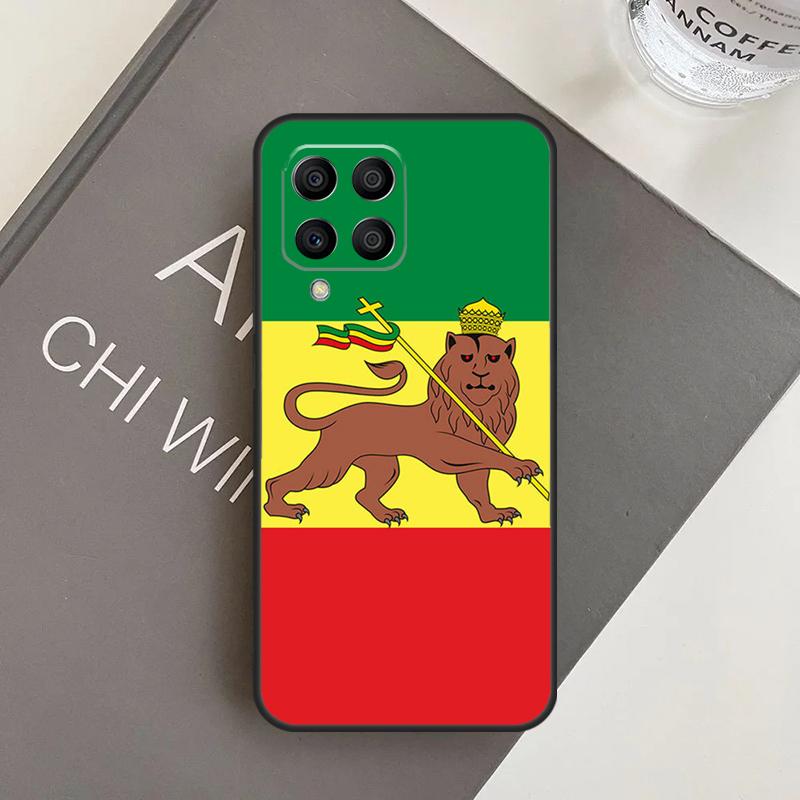 Ethiopia Flag Case For Samsung Galaxy M15 M35 M55 M56 M36 M16 M06 M31 M13 M33 M53 M12 M32 M52 M14 M34 M54