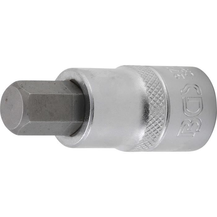 Douille à embouts - BGS - 273 - 12,5 mm (1/2'') - Ouverture 15/32'' - Longueur 55 mm