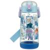 Water Bottle 480ml Children's Clear Bottle with Straw Disney Frozen 23 Girls PDSH5