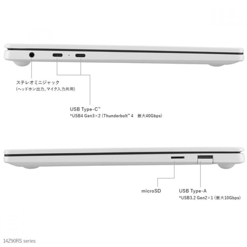 Ноутбук LG Electronics LG Gram Style 14 дюймов Core I5 1340p Память 16 ГБ SSD 256 ГБ Windows 11 Home Aurora Белый 14z90rs Ka51j