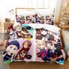3D Printing Anime Kawaii Girls New Game Bedding Set Single Twin Full Queen King Size Bed Set Adult Kid Bedroom Duvet Cover Sets