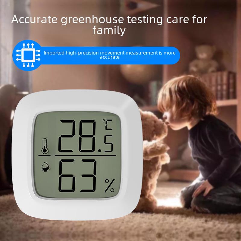 Компактный высокоточный термогигрометр с магнитным и клейким креплением