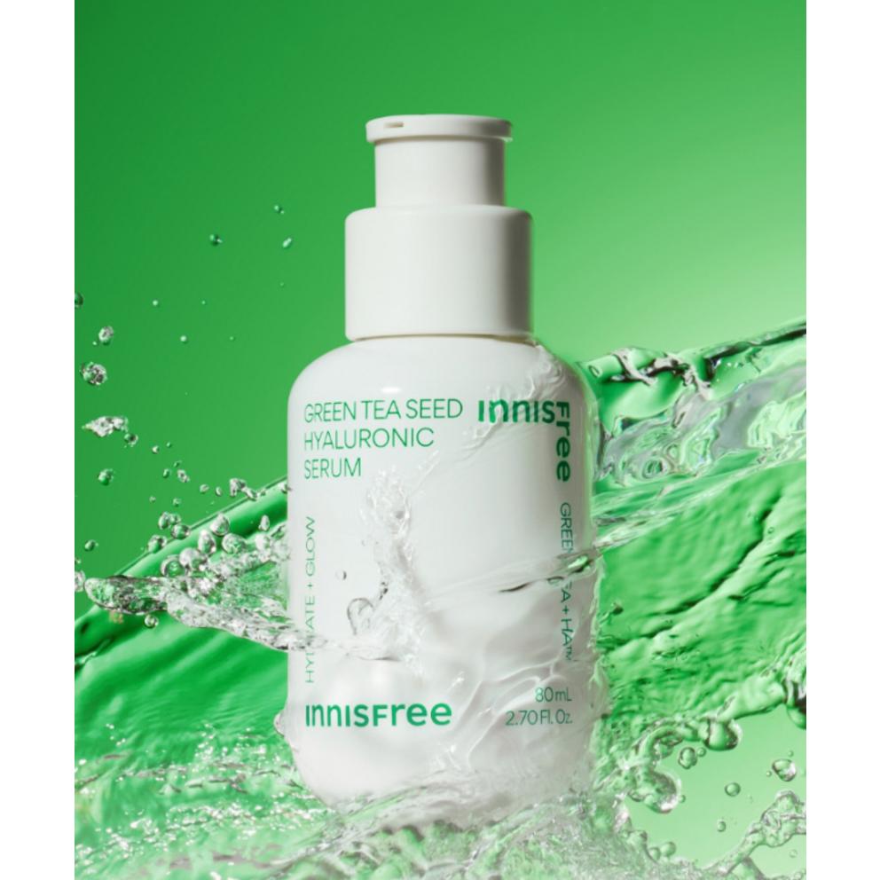 Сыворотка Innisfree с семенами зеленого чая и гиалуроновой кислотой, 50 мл, 1 шт.