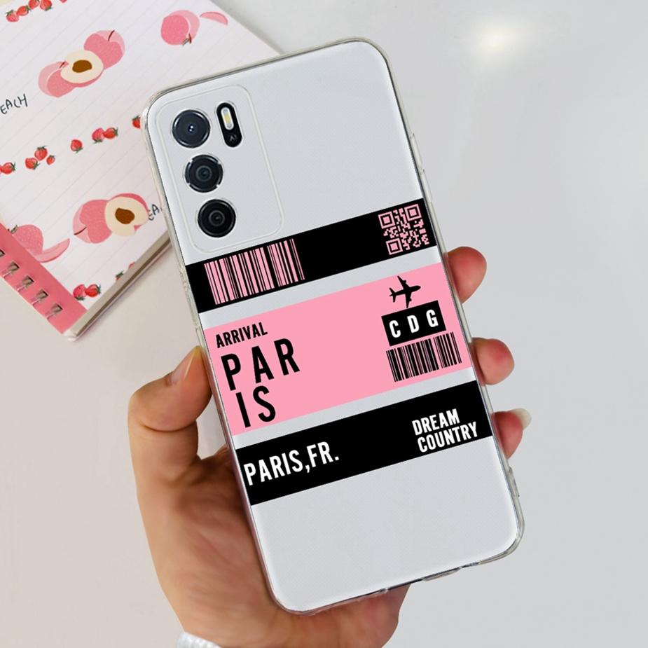Чехол для Oppo A16 A16s Стильный окрашенный задний чехол Мягкий тонкий чехол для телефона для Oppo A16s OppoA16 s CPH2269 Coque Fundas Бампер Корпус