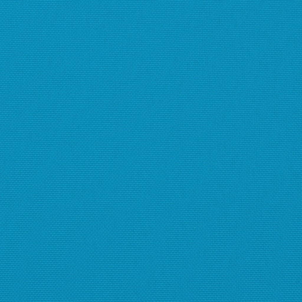 High Back Seat Cushions 2 pcs Light Blue Oxford Fabric