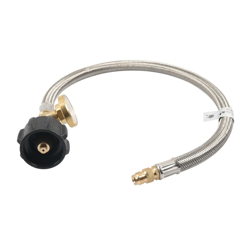 Instrument Propane Regulator Kit Stainless Steel Stainless Steel Hose Kit  Camping