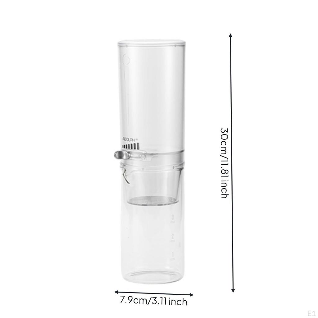 Slow Drip Coffee Maker Low Temperature Slowtrickle Brewer Rich for Countertop