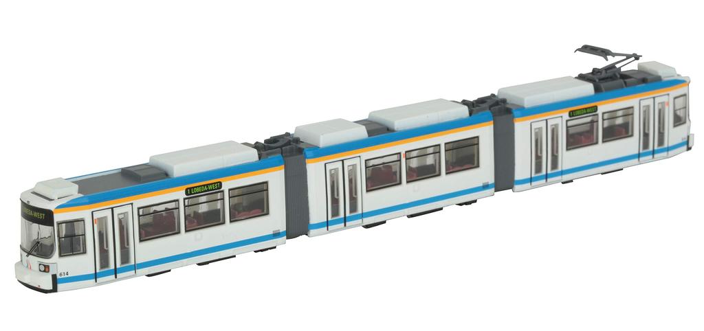TOMYTEC Railway Collection Jena Tram GT6M Type N Gauge Model Train (Manufacturer Limited Production)