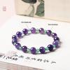 Amethyst & White Crystal Beaded Bracelet for Girls - Sweet Summer Fairy Jewelry