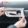 Color My Life 4Pcs/Set Interior Door Bowl Cover for Renault Koleos MK II 2 Samsung QM6 2017 - 2022 Car Door Handle Trim