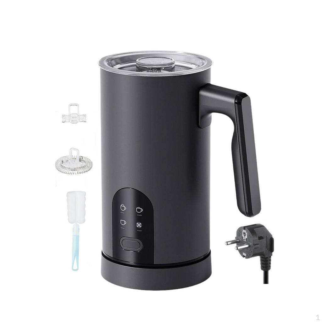 Milk Frother Automatic Coffee Steamer for Chocolate Cream White