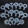 16pcs DIY Cake Latte Decorating Coffee Art Stencils Cappuccino Foam Tool