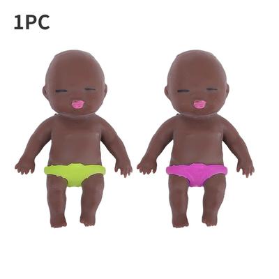 Мини кукла-пищалка для ладони, Игрушка-антистресс, Медленно восстанавливающаяся, Игрушка для снятия стресса, Милый реалистичный младенец