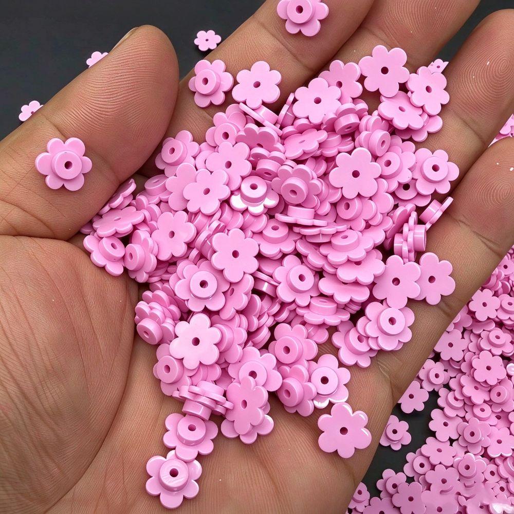 100g Crunchy 6 Petal Flower Particles Slime Fillers Stuffing Building Blocks Craft Accessories
