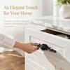 4PCS Ornate Drawer Pulls Black Cabinet Knobs Vintage Cabinet Handles  Bedroom