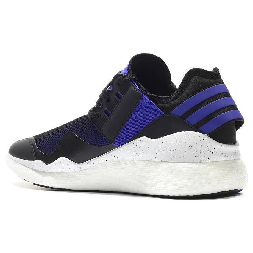 Y-3 Adidas x Y 3 Y3 Retro Boost Low top Sports Casual Shoes Men's Black Blue AQ5494