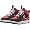 Jordan Детские кроссовки Air Jordan 1 Mid RM EasyOn Черно-бело-красные FQ1282-006