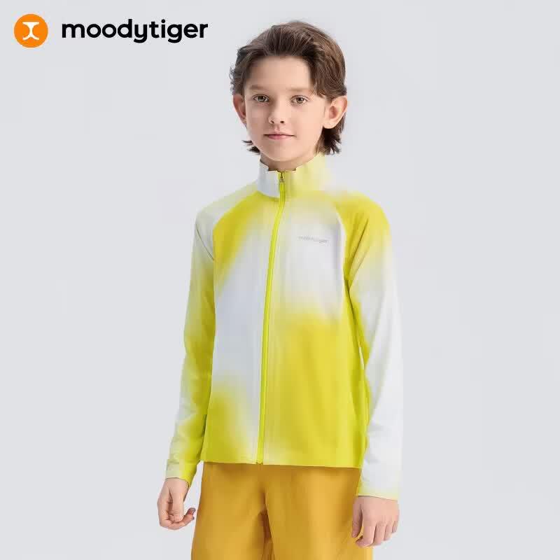 Moody Tiger Boys' Printed UPF 50+ Cooling Sun Shirt