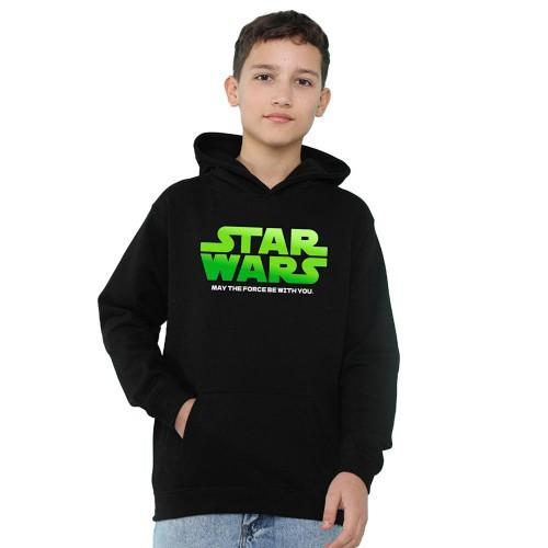 Star Wars Childrens/Kids Gradient Logo Hoodie