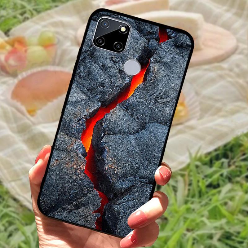 Чехол для OPPO Realme C21Y Мраморная Мода Мягкий Силиконовый Чехол для Realme C21 C25 C25s Чехлы для Телефона Защитный Realmi C 21 Y Capa