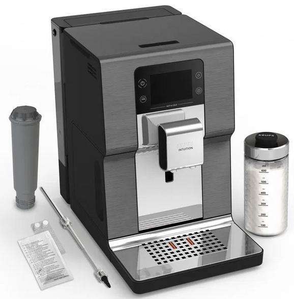 KRUPS EA879N Intuition Experience Hot & Cold Pressure Espresso Machine, Black