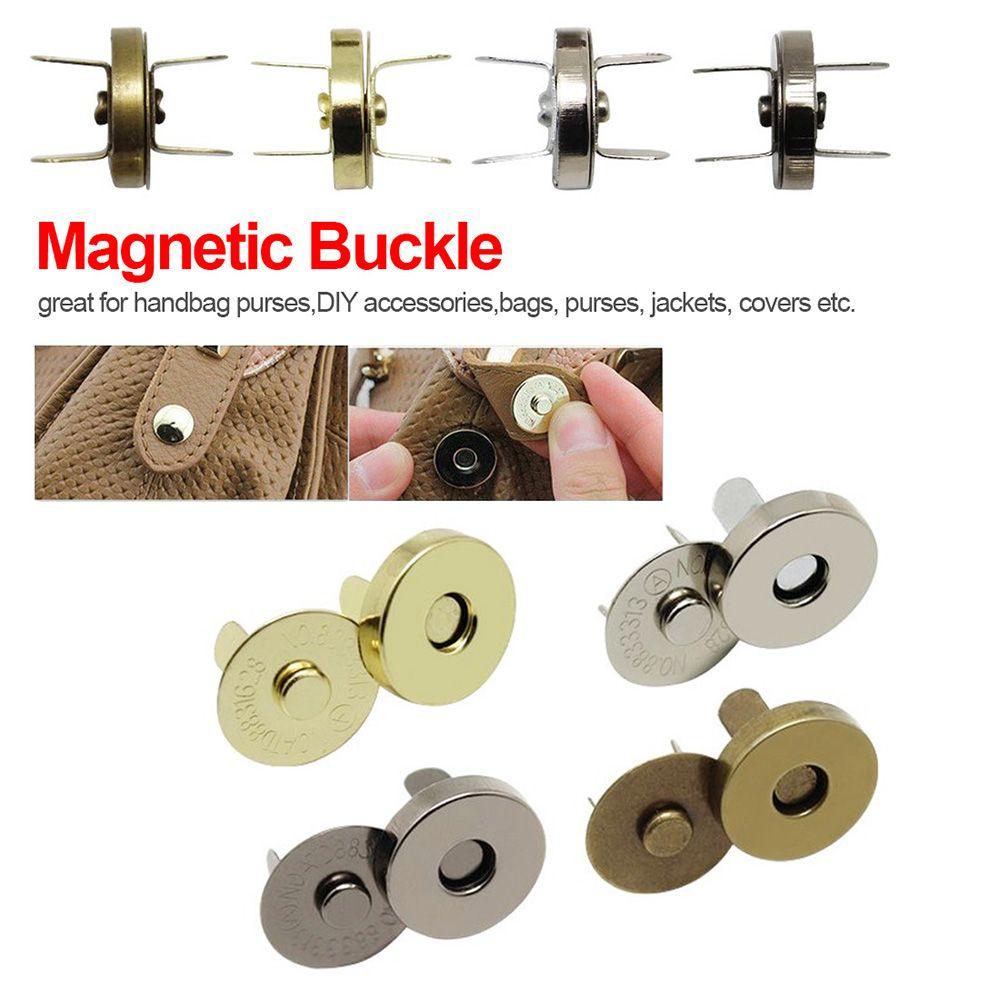 Wallet Snaps Buckle Clip Replacement Buckle Bag Parts Bag Accessories Purse Buckle Magnet snaps