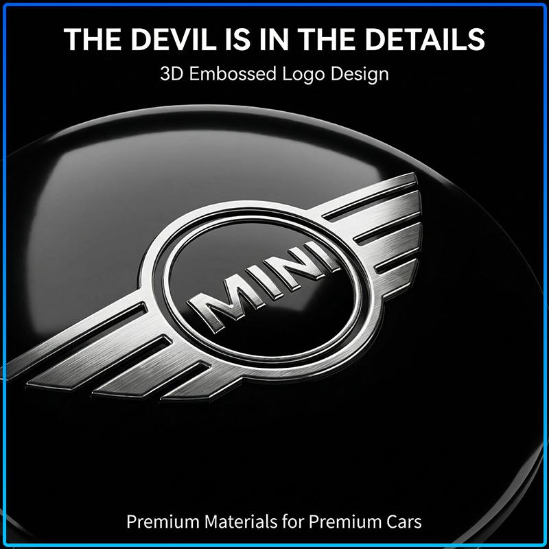 4Pcs 56MM Car Badge Emblem Wheel Center Hub Caps Rim Hubcap Cover For Mini Cooper R50 R52 R53 R55 R56 R60 R61 F54 F55 F56 F60 Clubman