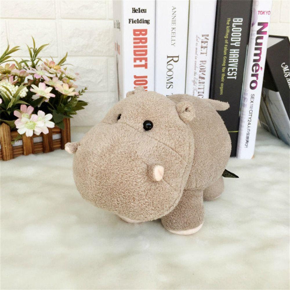 Hippopotamus Plushies for Children Elephant Doll Hippo Stuffed Toys Stuffed Animals Plush Hippo Toy