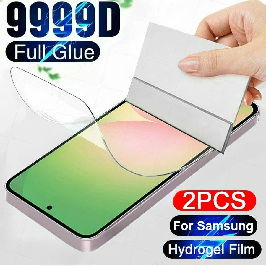 2 шт. для Samsung Galaxy A17 A07 A56 A36 A55 A26 A06 A16 A35 A15 A25 A24 A33 A53 A73 A72 A52 A32 A22 A50s A30s A11Cover, мягкая гидрогелевая пленка для экрана