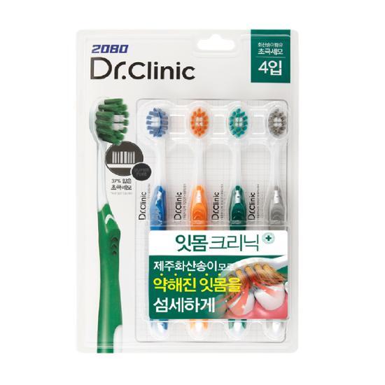 2080 Doctor Clinic Gum Toothbrush 4-pack