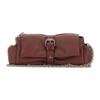 Vivienne Westwood Hazel Treasure Removable Chain Shoulder Strap Shoulder Bag Women shoulder bag Burgundy 49030004WL00BXD405