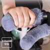 A Set Warm Insulation Motorcycle Handle Guards Three-Wheeled Plush Hand  Winter Riding