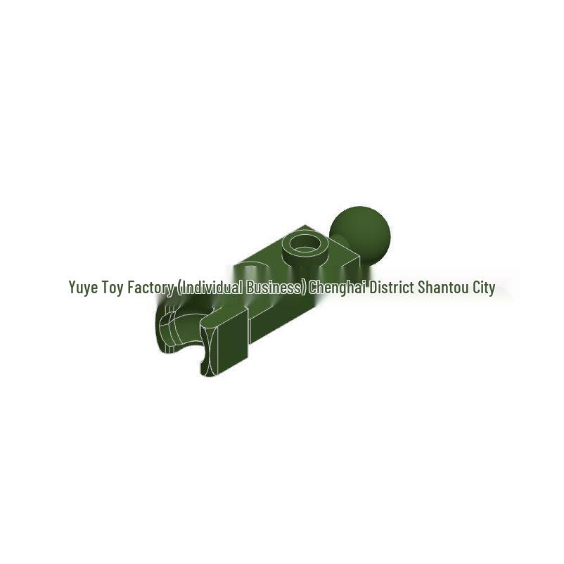 Compatible Parts 14419: 1x2 Ball & Socket Plate for MOC DIY Building Blocks