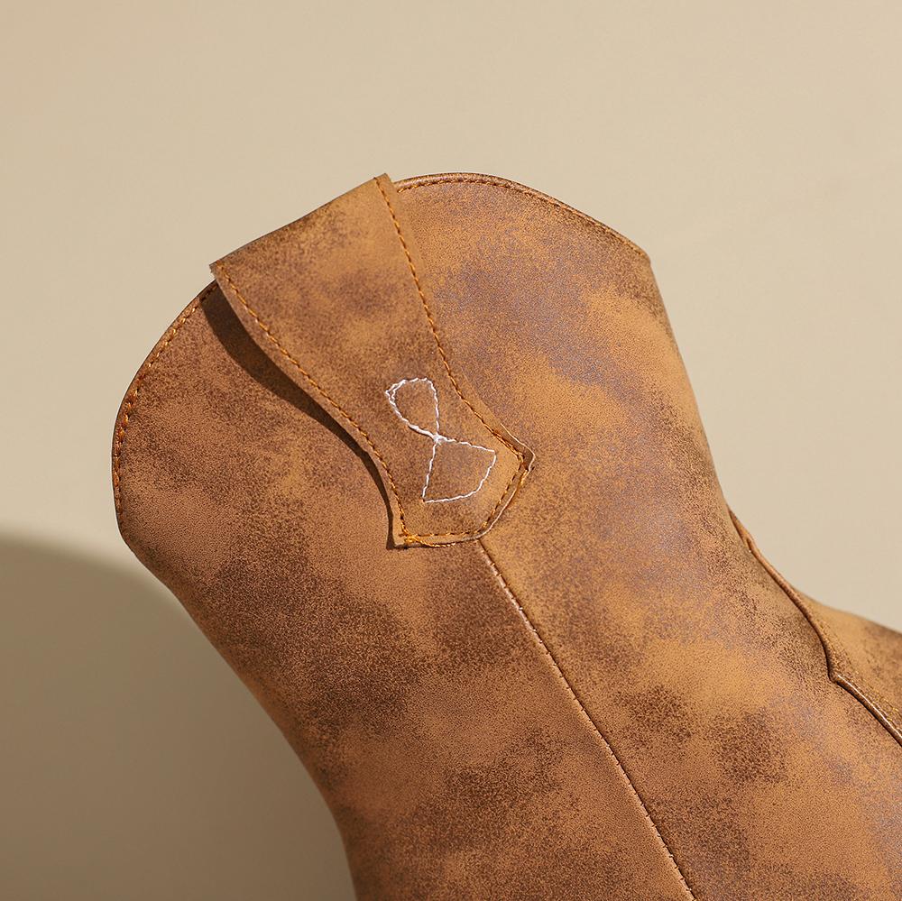 Коричнево-зеленые женские ботильоны на высоком каблуке, большой размер 48