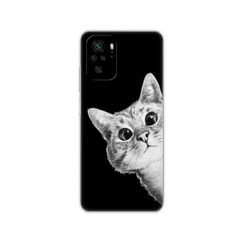 Для Xiaomi Redmi Note 10 10S чехол 4G 5G силиконовый мягкий чехол из ТПУ на Redmi Note 10 Pro Global чехол для телефона Note10 S бампер Etui Funda