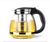 1500ml Heat Glass Teapot Chinese Tea Set with Tea Infuser Filter Flower Tea Kettle Coffee Glass Maker Office Tea Pot
