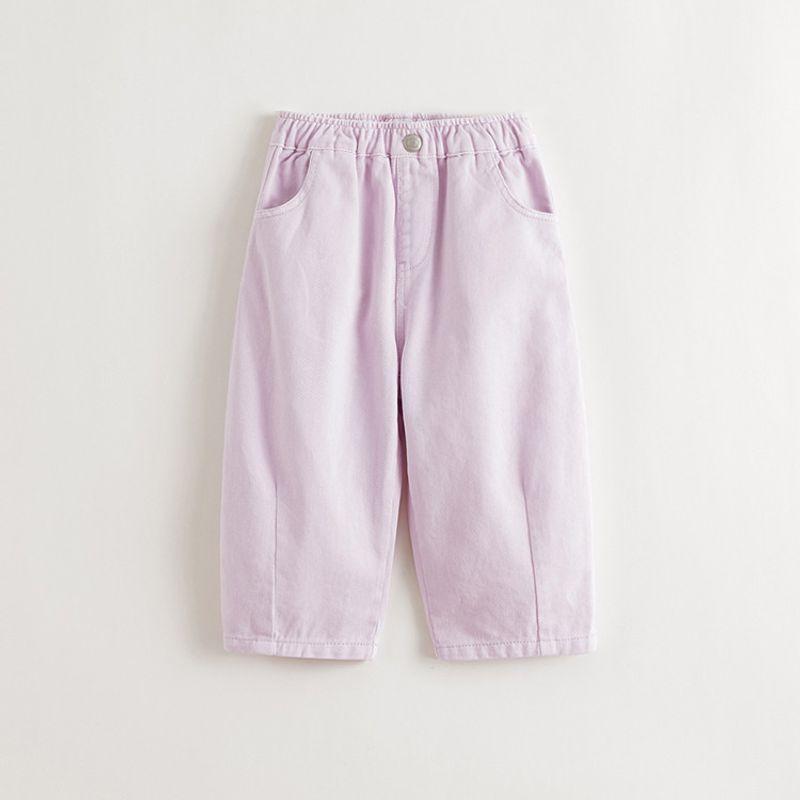 Mark Jenny Boys and Girls Pure Cotton Versatile Denim Carrot Pants Baby Pants 2026 Spring New Style 551511