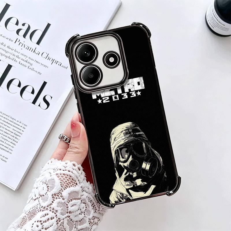 Мягкий чехол для телефона Metro 2033 для Xiaomi Redmi Note 14 15 Pro Plus 13 12 11S 11T 5G 10 9S 9 Покрытие Защита от падения Fundas