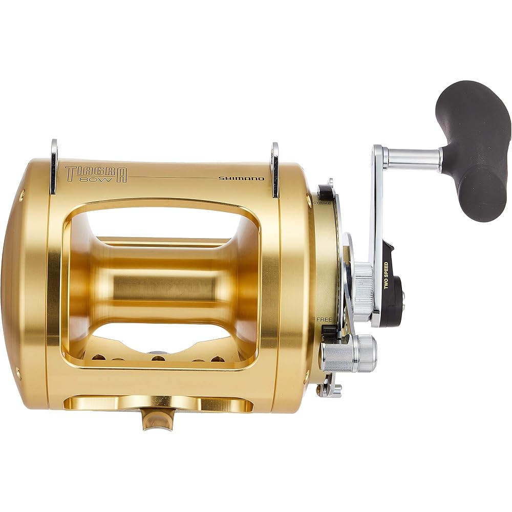 Катушка Shimano Tiagra 80WA Правая для троллинга тунца и желтохвоста