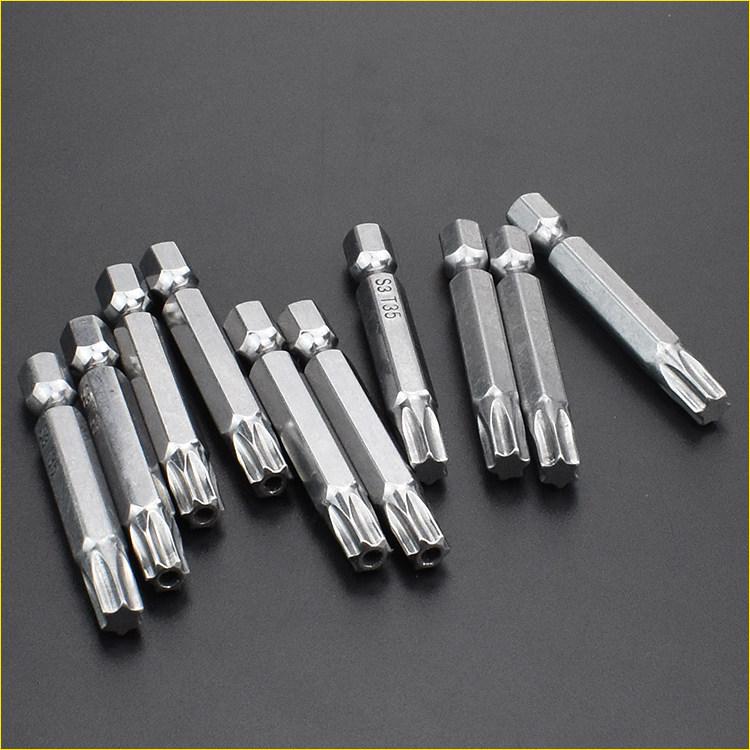 Шестигранный Torx бит Mach S3 с центральным отверстием и сильным магнитным наконечником