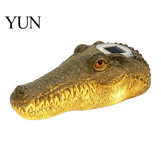 Durable Blow Molded Resin Swan Solar Floating Garden Statue with Warm LED Lights, Waterproof Outdoor Pond Decor Landscaping Night Lights for Backyard