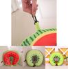 Foam Beads Filled Fruit Plush Neck Pillow For Travel And Relaxation