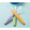 Petit Nube Silicone Baby Food Spoon 2p + Case, GREEN, YELLOW, 1 Set, Korean Popular Tableware