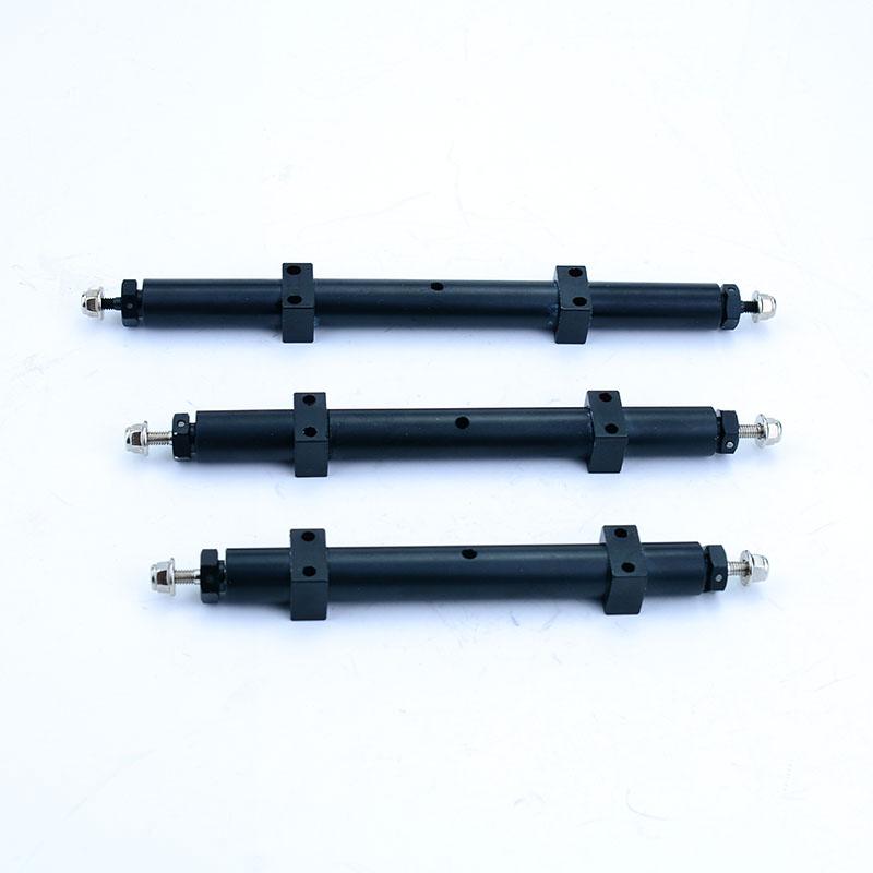 Metal 120/140/167mm Trailer Unpowered Axle for 1/14 Tamiya RC Dump Truck Tipper SCANIA 770S R620 VOLVO BENZ Arocs MAN TGX Car