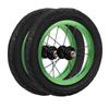 Опциональные детали Strider: Колеса с высоким сцеплением и резиновые шины (Набор из 2) (со шлицевыми полуосями) зеленый
