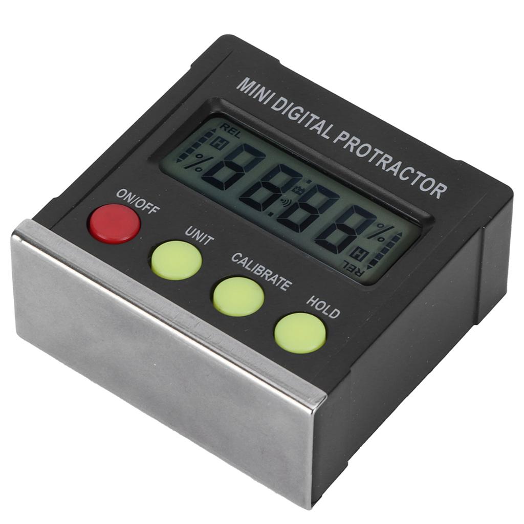 360 градусов Мини Цифровой Транспортир Инклинометр Электронный Уровень Магнитное Основание Измерительный Инструмент