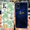 For Samsung A51 Case SM-A515F Flower Cover Fashion Silicone Soft Bumper Clear Funda For Samsung A31 A71 SM-A315F A 51 Phone Case