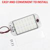 DC12-85V LED Light for Car Trunk Lamps Interior Roof Lights Auto Ceiling Reading Light 10W Universal Cars Trucks 48 LEDs