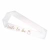 6Pcs Bride To Be Sash Team Bride Satin Sash Hen Night Bridal Shower Party Decor