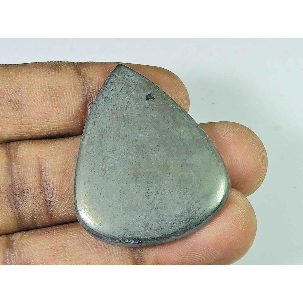 32X42X05MM натуральный золотой пирит грушевидный кабошон россыпью драгоценный камень 84 карата. СК-4251